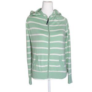 Vineyard Vines Cotton/Cashmere sweater. size L Green/White Excellent Condition